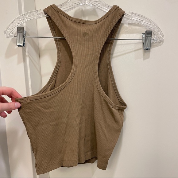 lululemon LA Front Racer Crop Tank - Picture 2 of 7